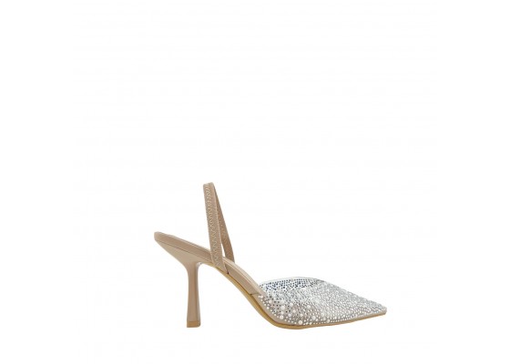 Zapato De Tacón Fino Transparente